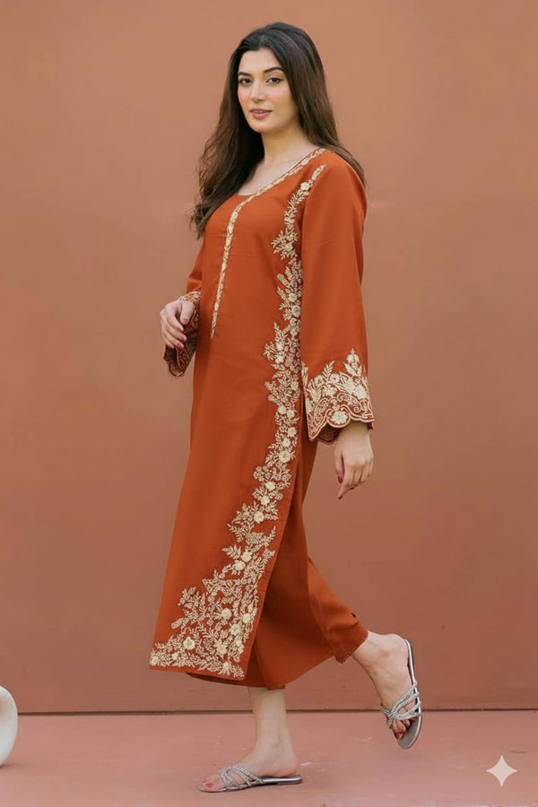 Embroidered Lawn 2Pcs D-51